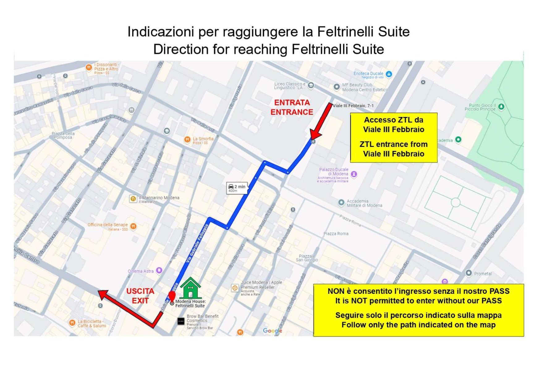 Feltrinelli Suite 모데나 외부 사진